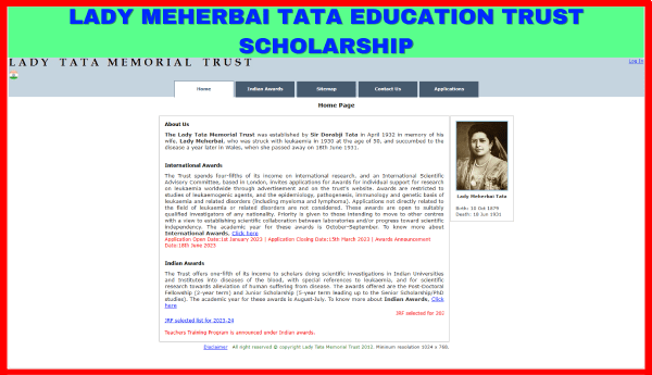 Lady Meherbai Tata Education Trust
