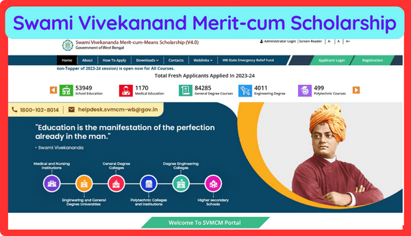 Swami Vivekanand Merit-Cum Means Scholarship